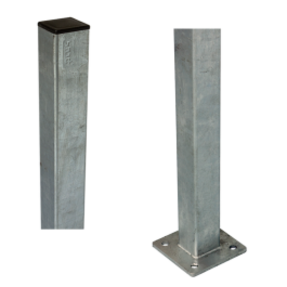 Steel post 45x45mm for deck railing