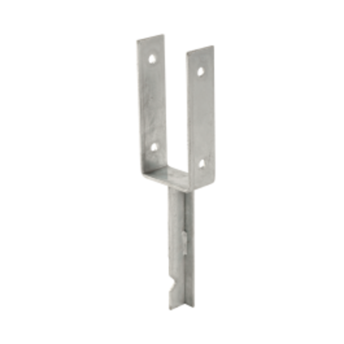 Post Base U-profile - casting into concrete - for 9x9cm post