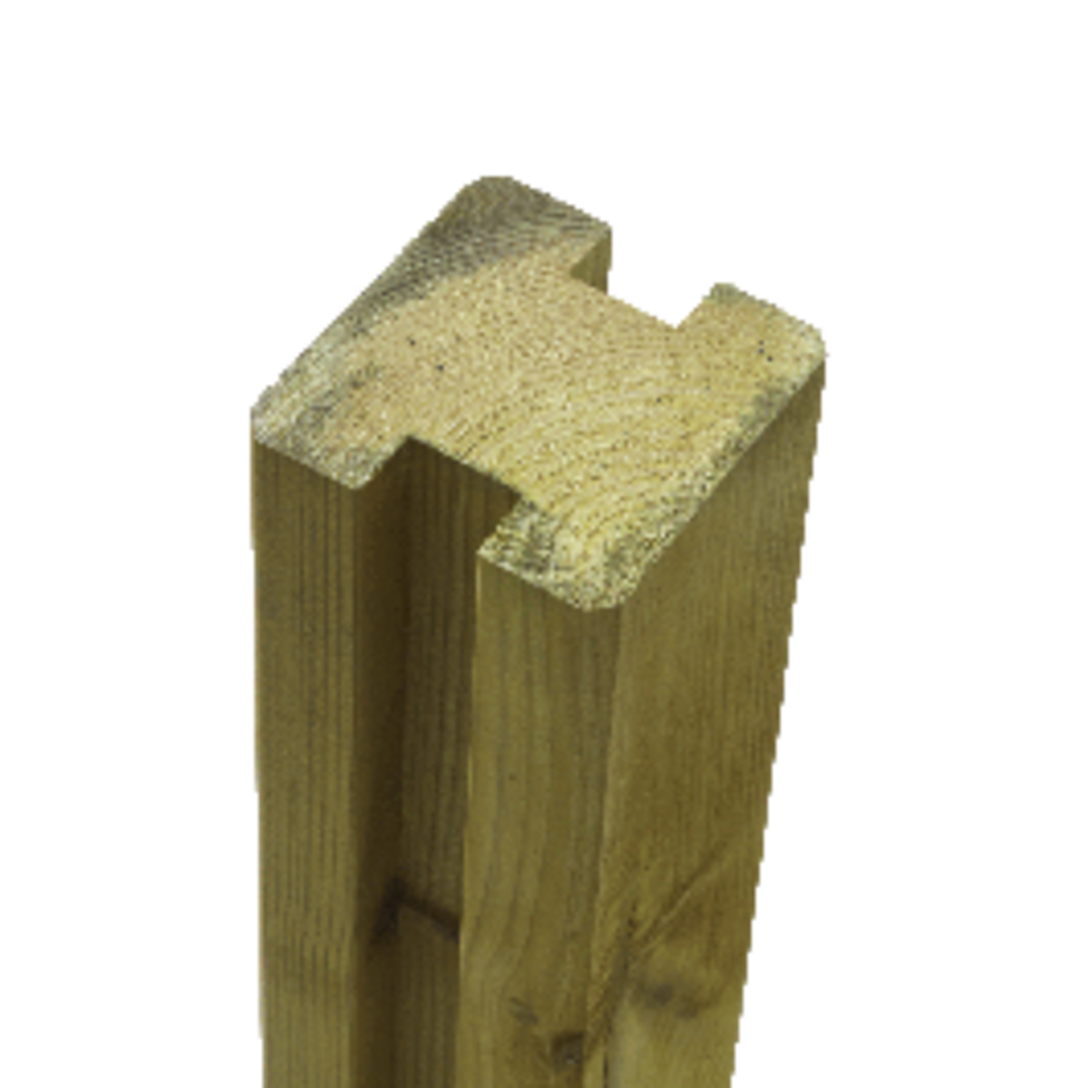 Fence post H 9x9cm various lengths and colors Fence post H 9x9cm various lengths and colors