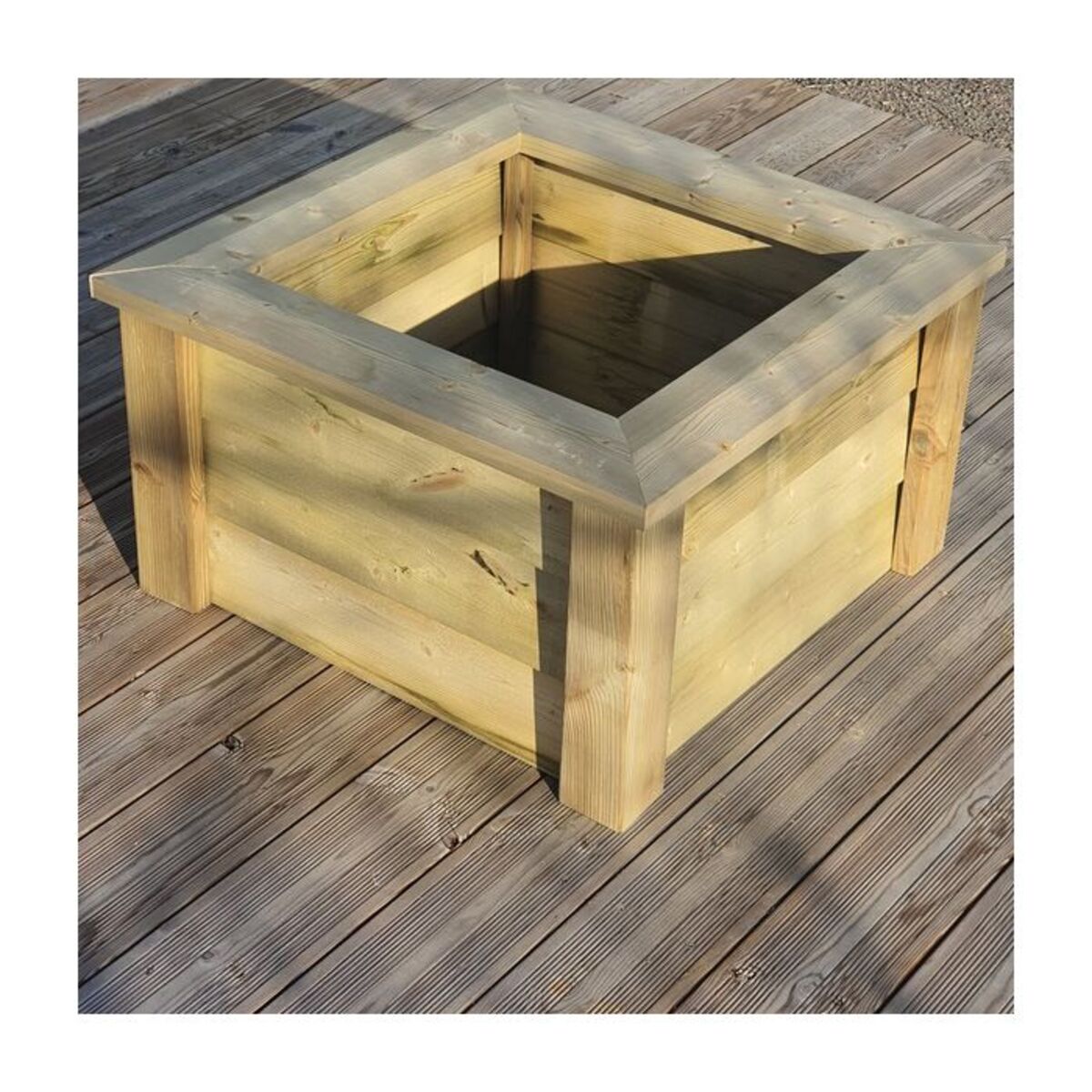 Wooden trough planter modular Wooden trough planter modular