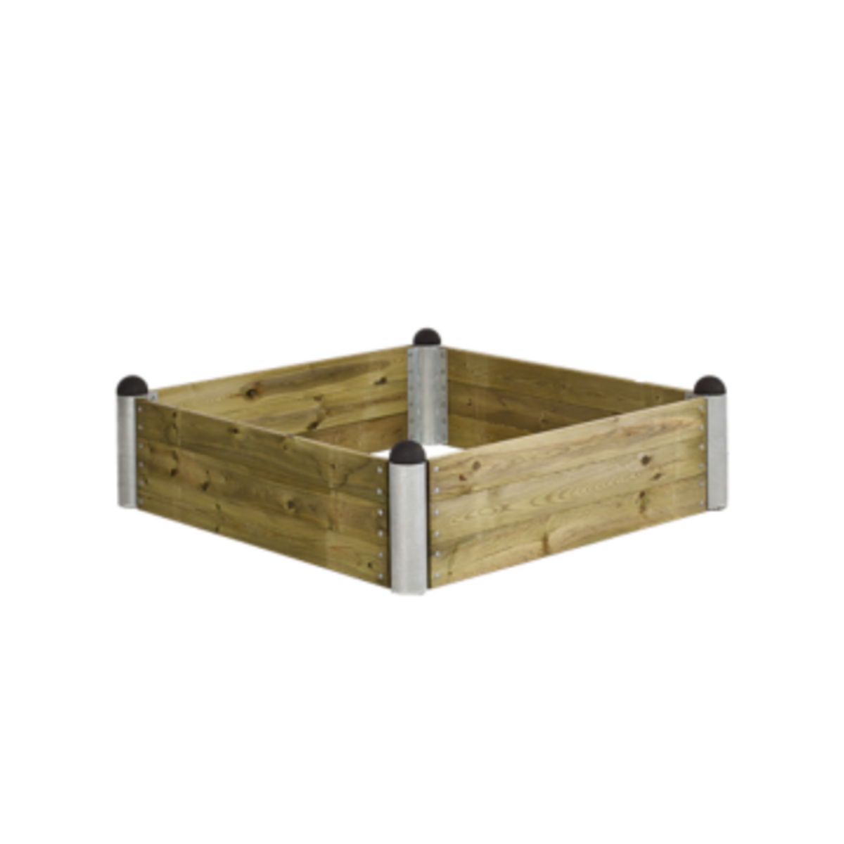 Planter square model 16 - Autoclave - 140x140x36cm