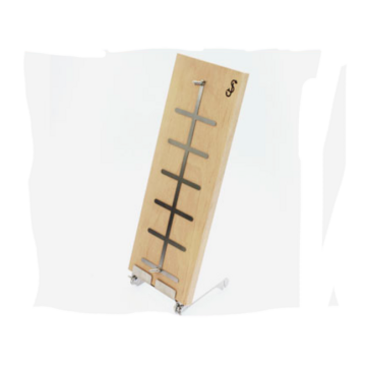 Salmon plank for Braai with support