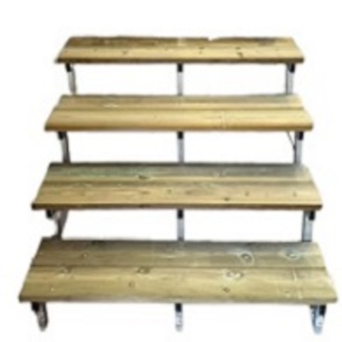 deck stairs 4 steps type C - height 71cm