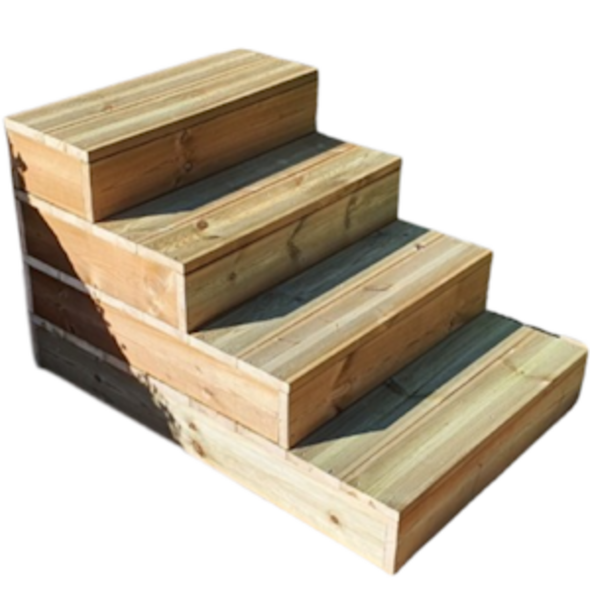 Stapelbare tuintrap treden Stapelbare tuintrap treden