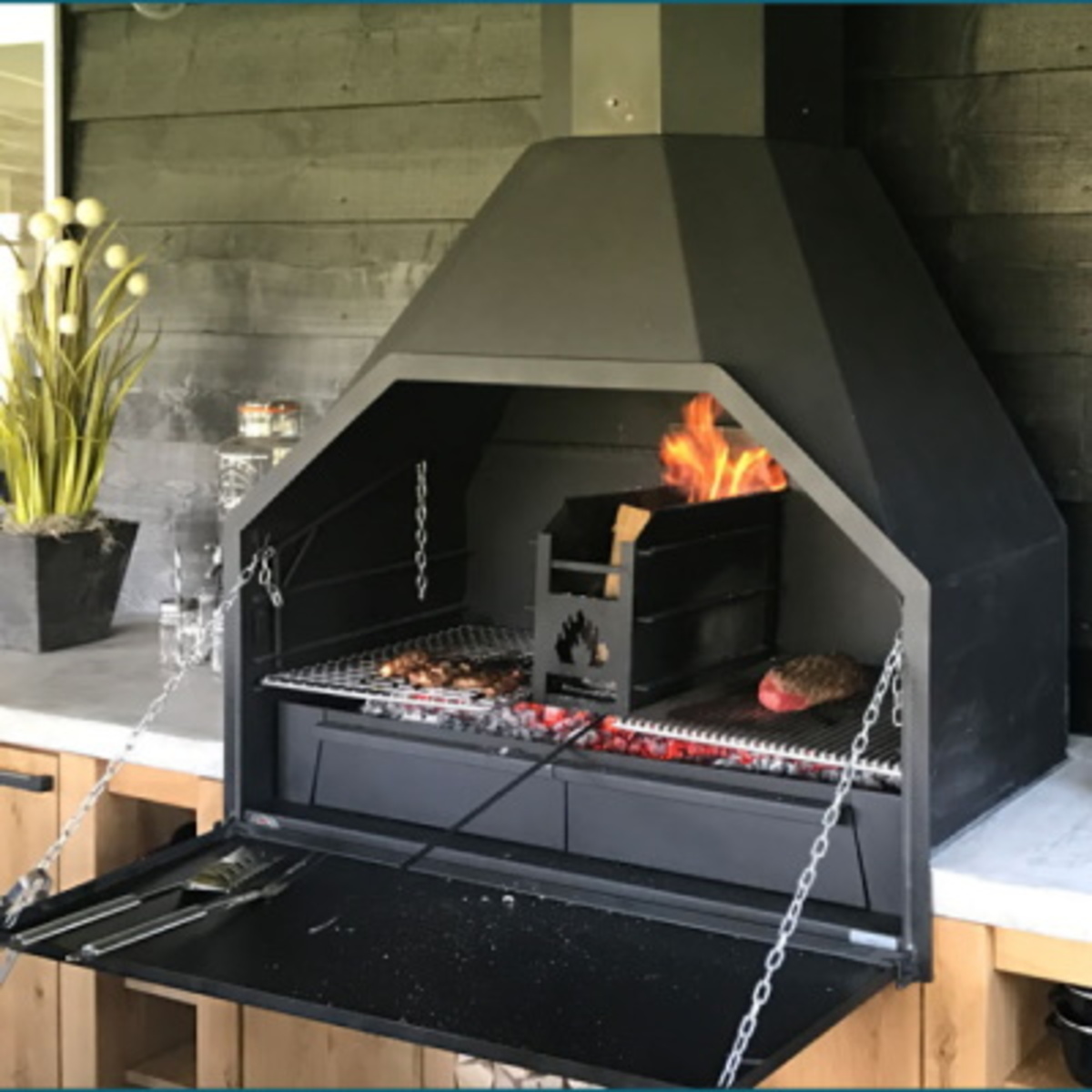 Braai sud-africain - bbq au bois Braai sud-africain - bbq au bois